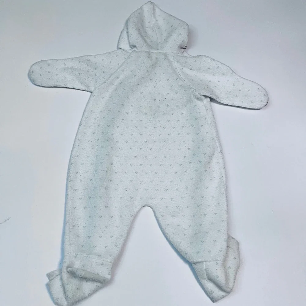 Vintage Classic Pooh Hooded Cozy Suit 6-12M Winnie‎ the Pooh Coverall